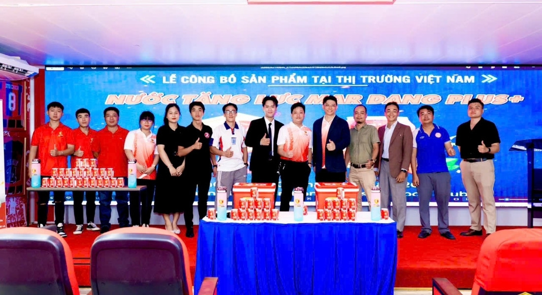 LỄ CÔNG BỐ NƯỚC TĂNG LỰC MAR DANG PLUS+ TẠI VIỆT NAM